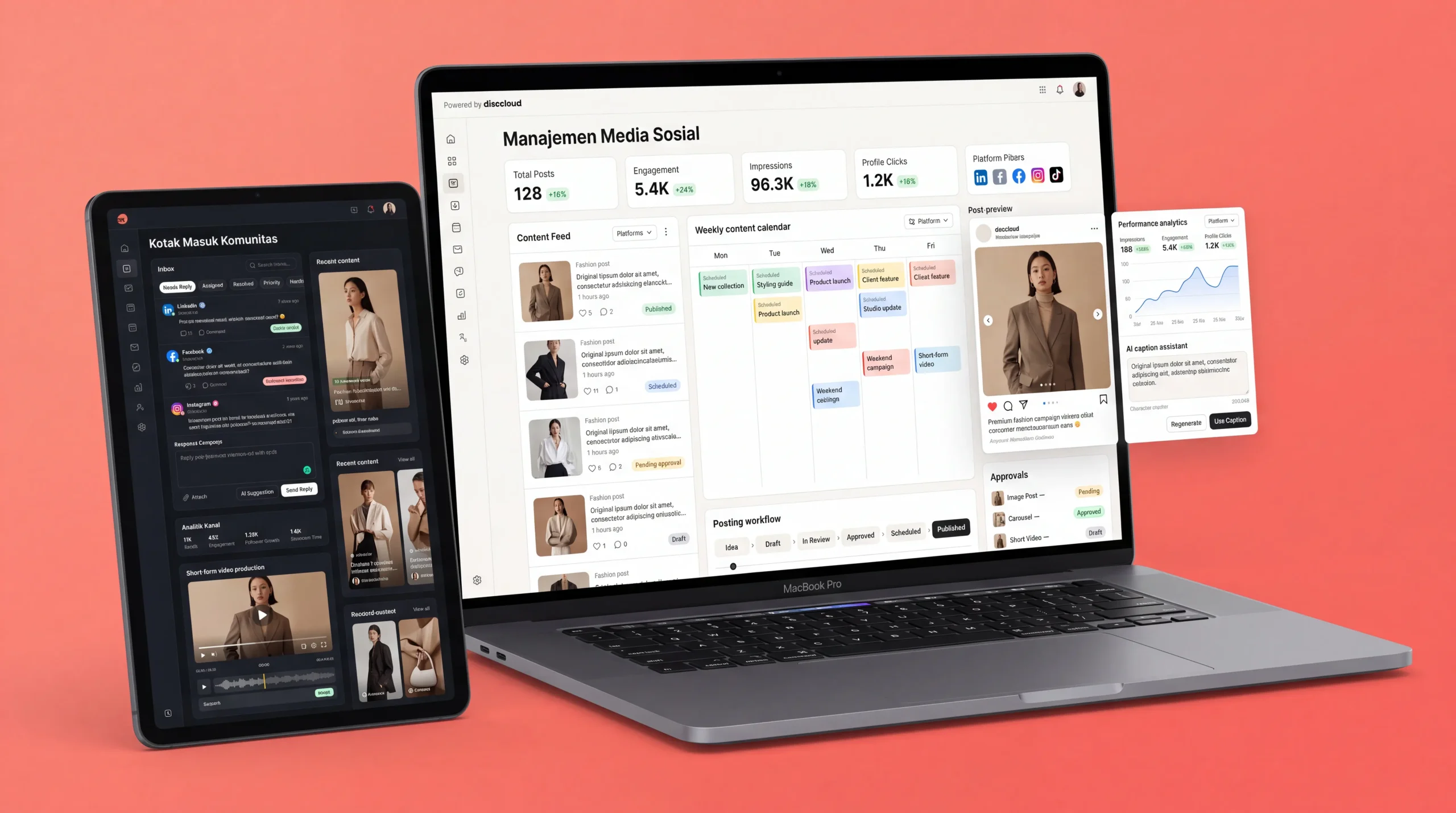 Social Media Management service visual